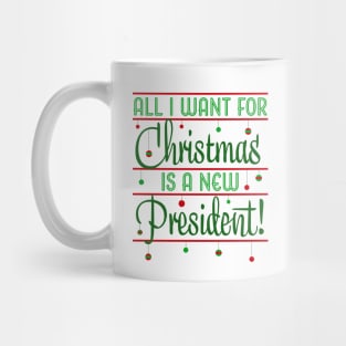 New President For Christmas Mug